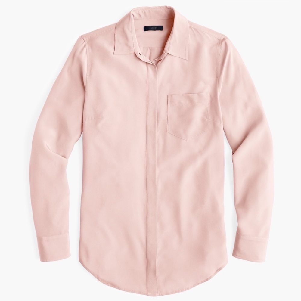 Silk J Crew blouse